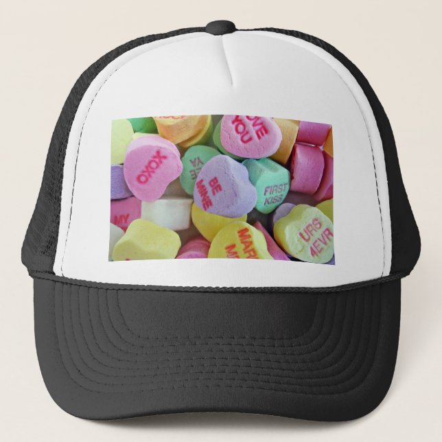 Gorra De Camionero Candy Hearts (Anverso)