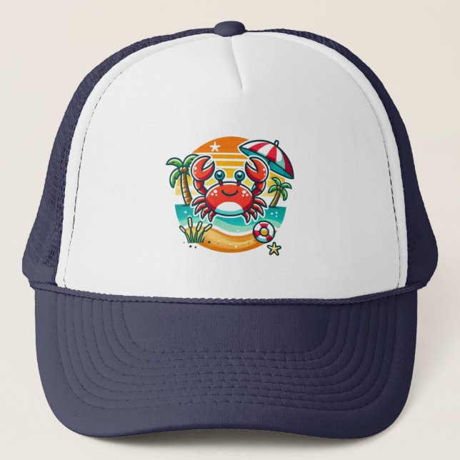 Gorra De Camionero Cangrejito con sombrilla (Anverso)