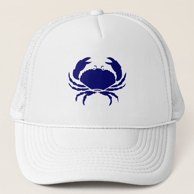 Gorra De Camionero Cangrejo azul (Anverso)