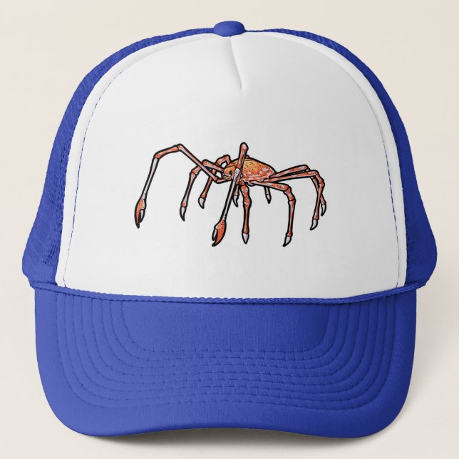 Gorra De Camionero Cangrejo de araña japonés (Anverso)