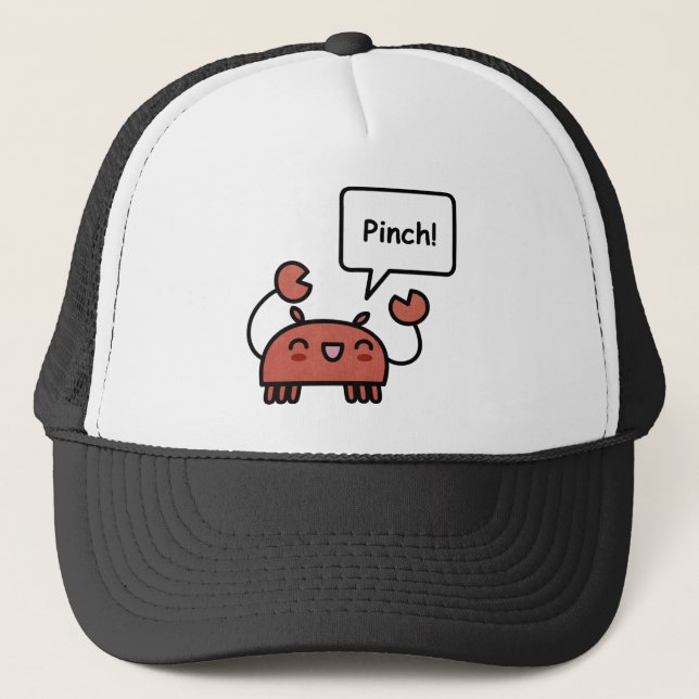 Gorra De Camionero Cangrejo de Pinchy (Anverso)