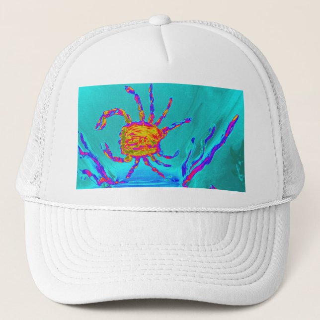 Gorra De Camionero Cangrejo Guay costero (Anverso)