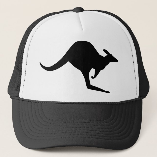 Gorra De Camionero Canguro australiano (Anverso)