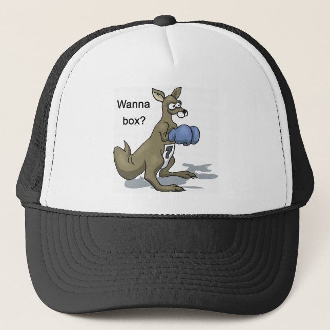 Gorra De Camionero Canguro del boxeo (Anverso)