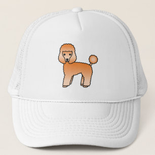 Gorra De Camionero Caniche Toy Cartoon Cute Albaricoque