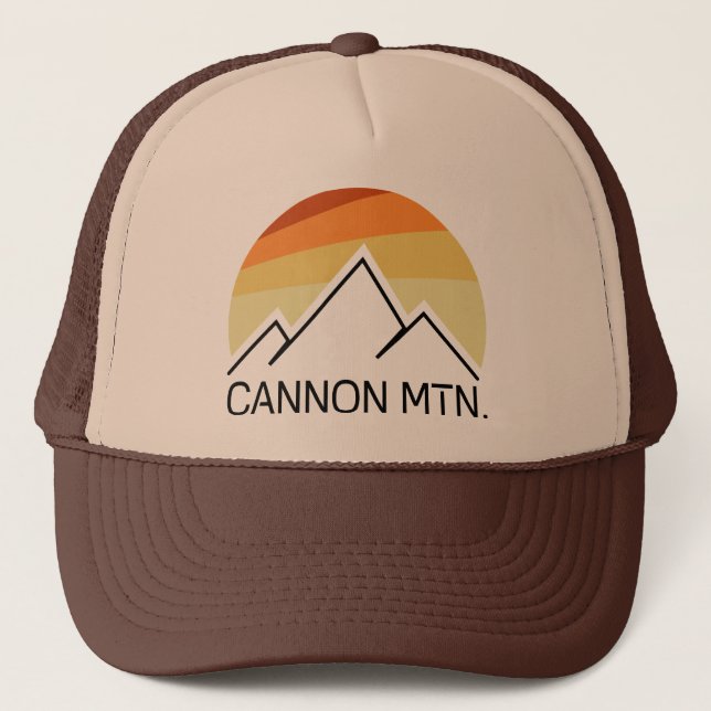 Gorra De Camionero Cannon Mountain New Hampshire Retro (Anverso)
