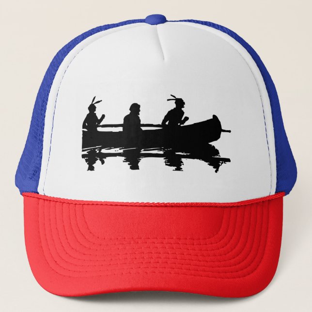 Gorra De Camionero Canoe Silhouette (Anverso)
