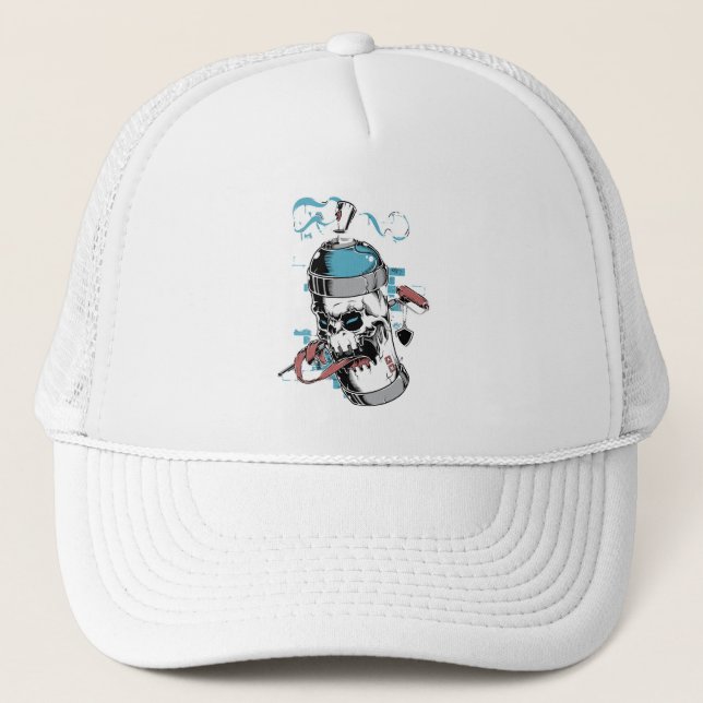 Gorra De Camionero Cañón de cráneo (Anverso)