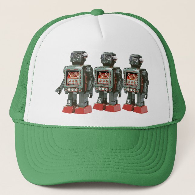 Gorra De Camionero Canones preferidos del robot w del juguete (Anverso)