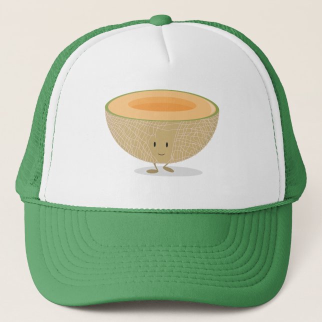 Gorra De Camionero Cantalupo sonriente (Anverso)