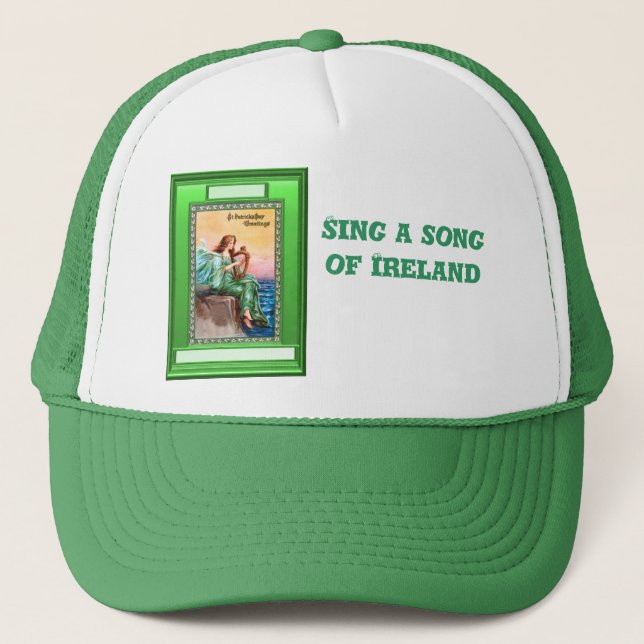 Gorra De Camionero Cante una canción de Irlanda (Anverso)
