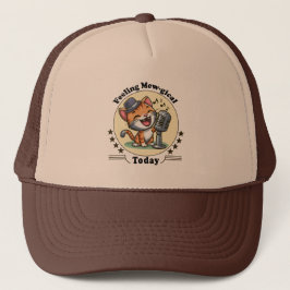 Gorra De Camionero canto de gatos divertidos