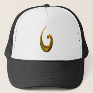 Gorra De Camionero Caod de pescado maorí - Oro