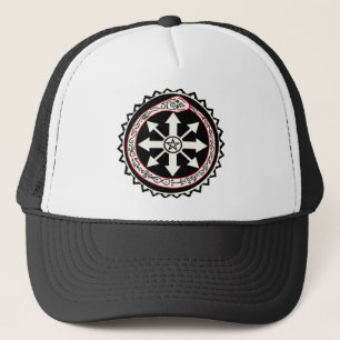 Gorra De Camionero Caos con serpiente Ouroburos