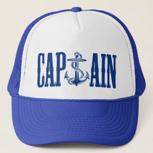 Gorra De Camionero Cap Anchor Ain Captain Cap'Ain