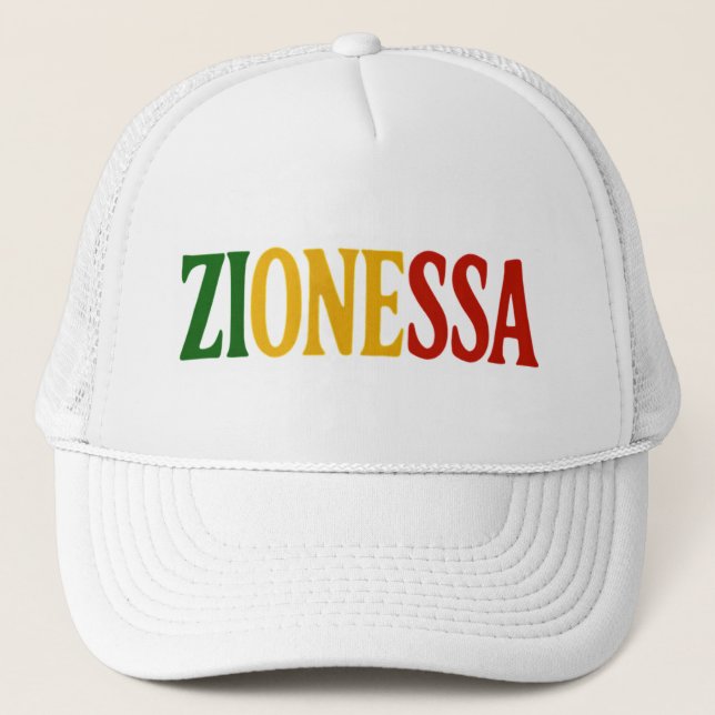 Gorra De Camionero Cap Zionessa (Anverso)