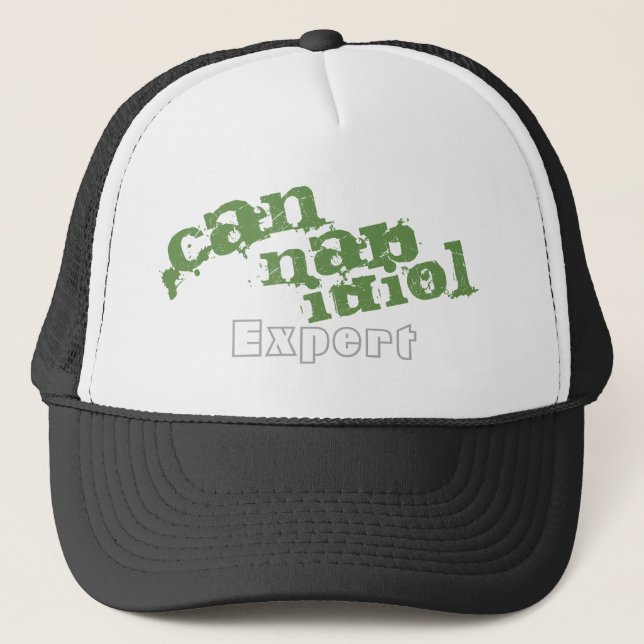 Gorra De Camionero Capa de cannabis (Anverso)