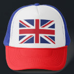 Gorra De Camionero Capas con la bandera inglesa<br><div class="desc">Capas con la bandera inglesa</div>