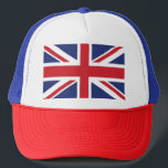 Gorra De Camionero Capas con la bandera inglesa<br><div class="desc">Capas con la bandera inglesa</div>