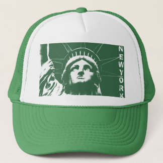 Gorra De Camionero Capas de Nueva York Regalos de libertad rosados de