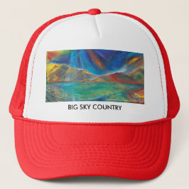 Gorra De Camionero Capas grandes del país del cielo