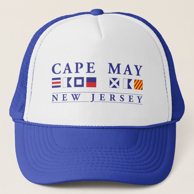 Gorra De Camionero Cape May New Jersey (Anverso)