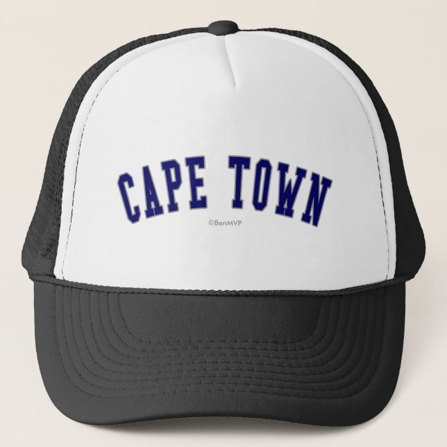 Gorra De Camionero Cape Town (Anverso)