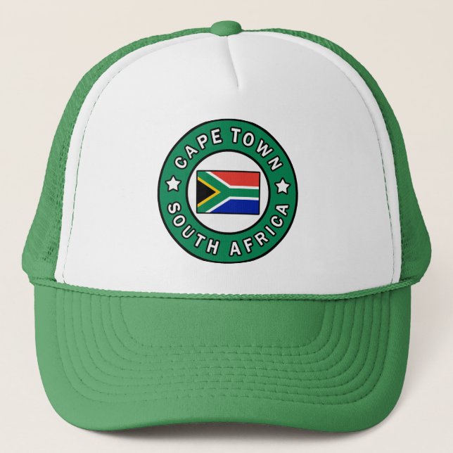 Gorra De Camionero Cape Town Suráfrica (Anverso)