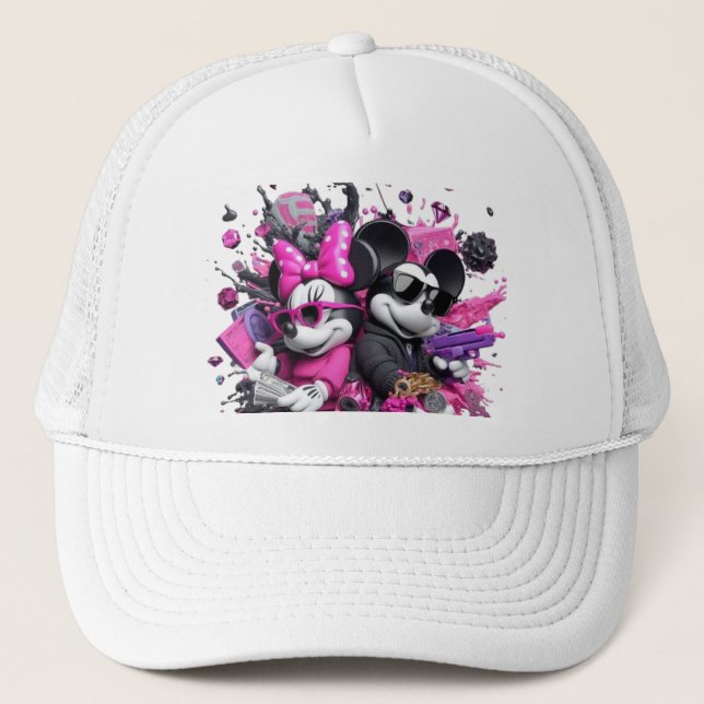 Gorra De Camionero Capellino Minnie e Topolino (Anverso)