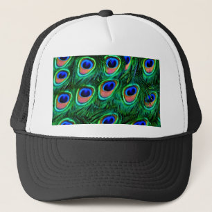 Gorra De Camionero Caperas de pavo real_