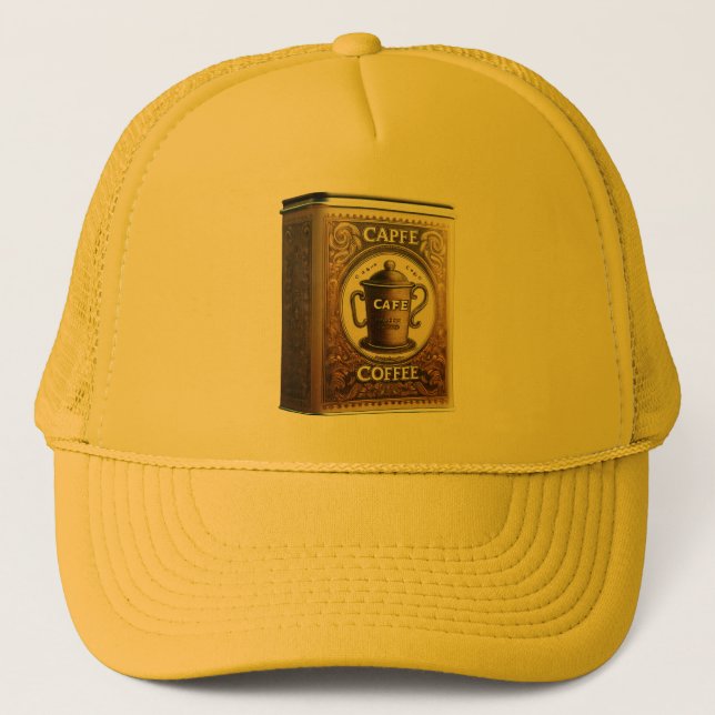 Gorra De Camionero Capfe Coffee Co. Old Fashion Coffee Tin (Anverso)