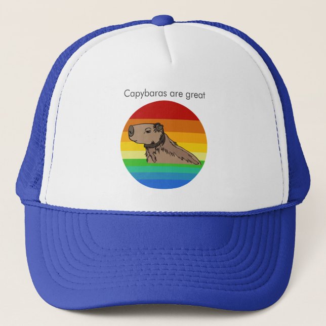 Gorra De Camionero Capibara (Anverso)