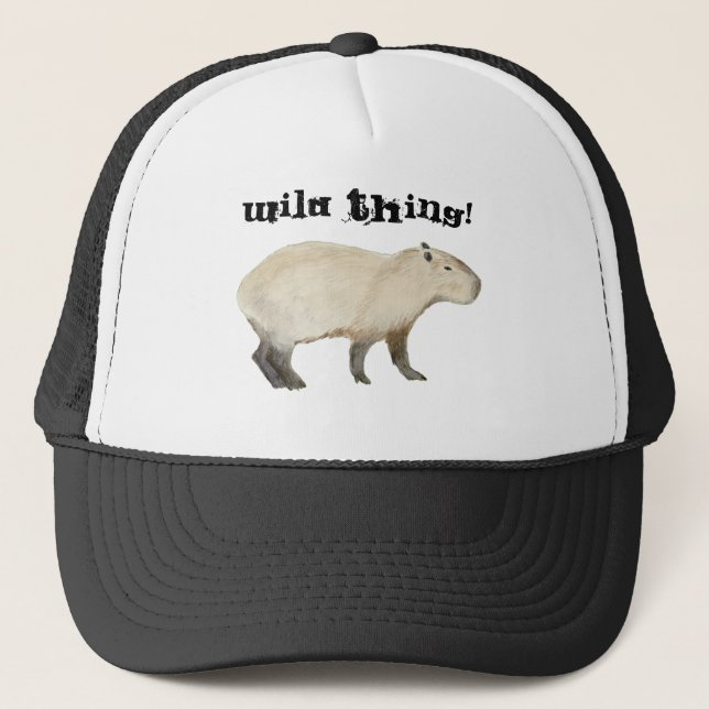 Gorra De Camionero Capibara (Anverso)
