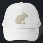 Gorra De Camionero Capibara<br><div class="desc">Un divertido capibara acuarela para los amantes de los animales y de la fauna. Arte original de Nic Squirrell.</div>