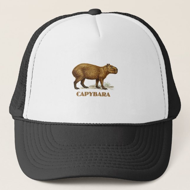 Gorra De Camionero capibara (Anverso)