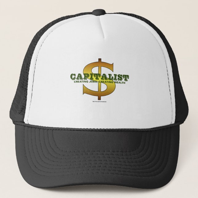 Gorra De Camionero Capitalista (Anverso)