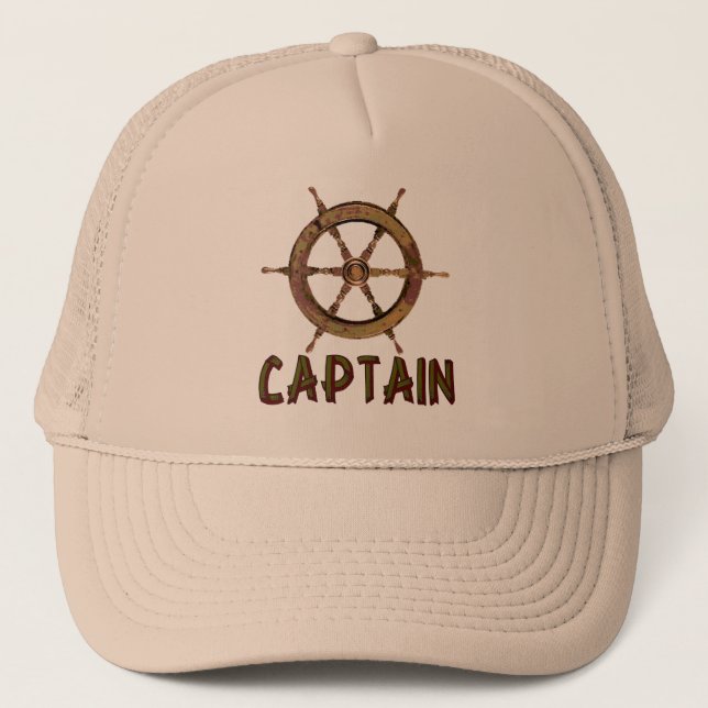Gorra De Camionero Capitán (Anverso)