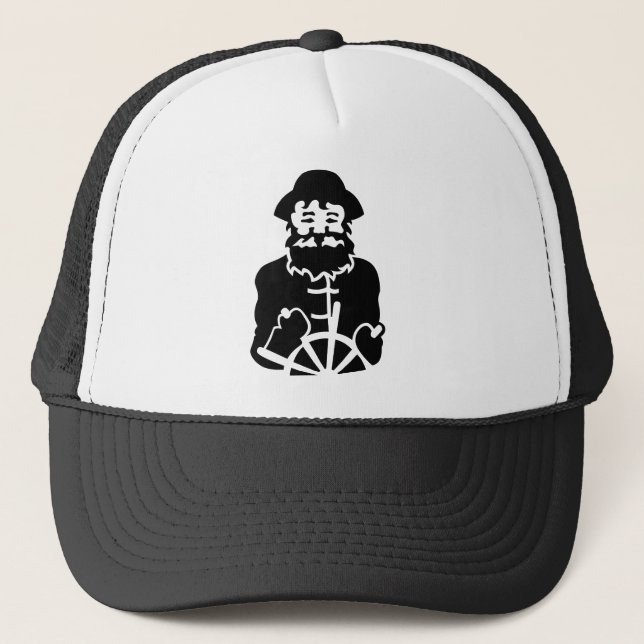 Gorra De Camionero Capitán (Anverso)