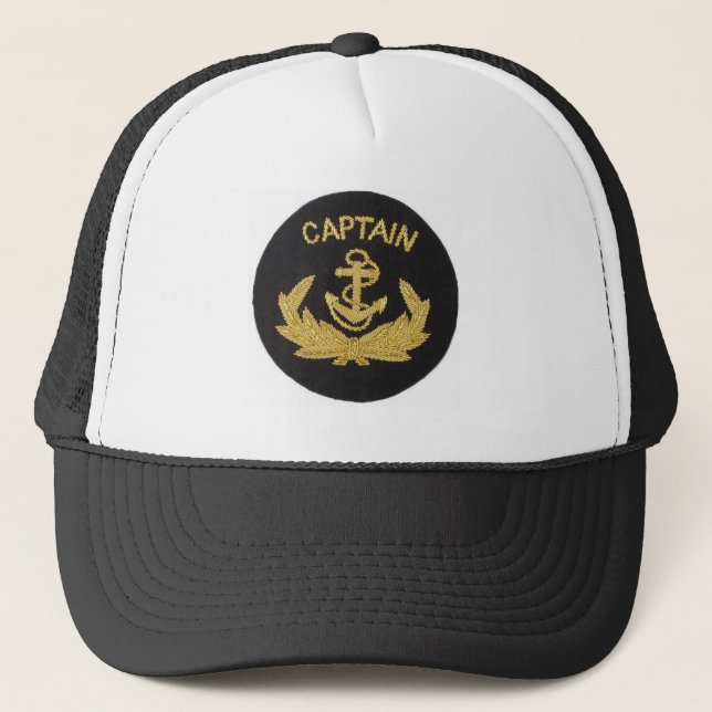 Gorra De Camionero Capitán (Anverso)