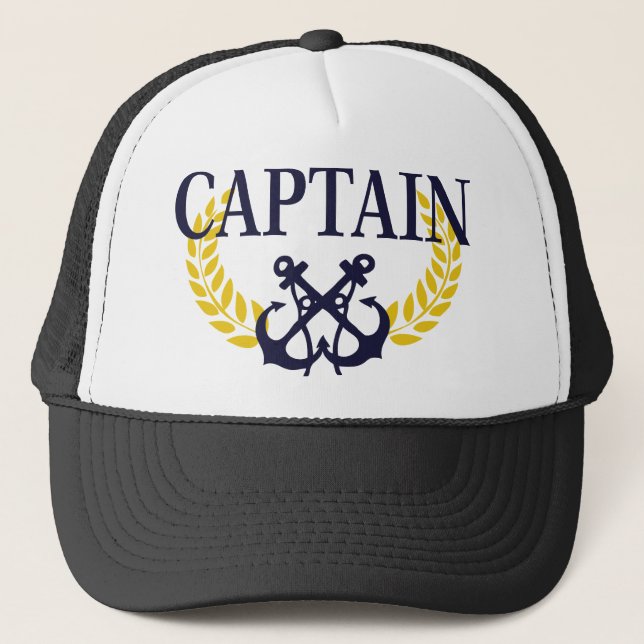 Gorra De Camionero Capitán (Anverso)