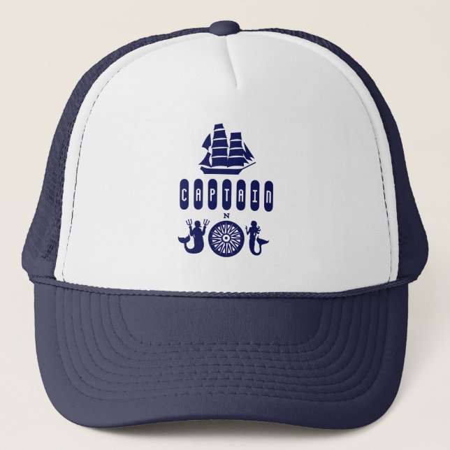 GORRA DE CAMIONERO CAPITÁN (Anverso)