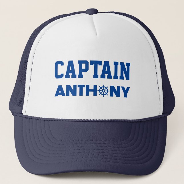 Gorra De Camionero Capitán Anthony (Anverso)