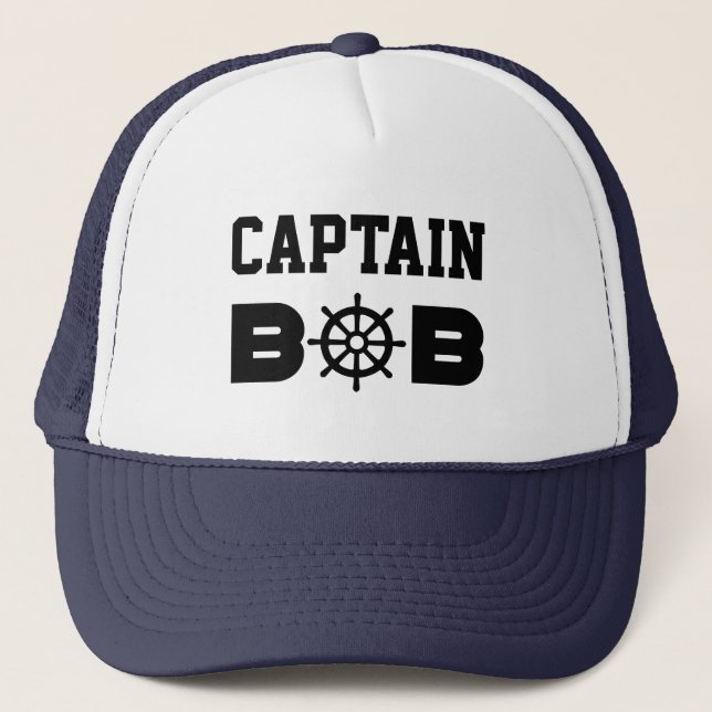 Gorra De Camionero Capitán Bob Trucker Hat (Anverso)