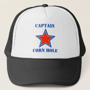 Gorra De Camionero Capitan Corn Hole
