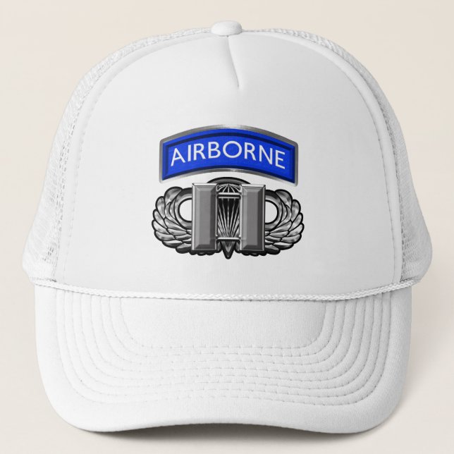 Gorra De Camionero Capitán CPT Airborne (Anverso)