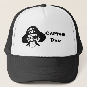 Gorra De Camionero Capitán Dad del pirata