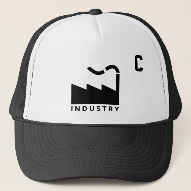 Gorra De Camionero ¡Capitán de la industria! (Anverso)