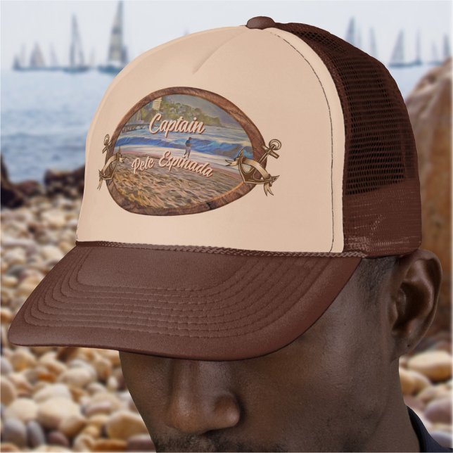 Gorra De Camionero Capitán de la playa de Los Muertos 786 (Subido por el creador)