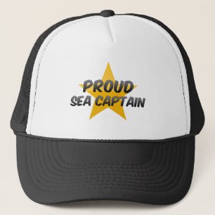 Gorra De Camionero Capitán de mar orgulloso