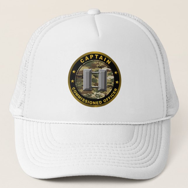 Gorra De Camionero Capitán del Ejército  (Anverso)